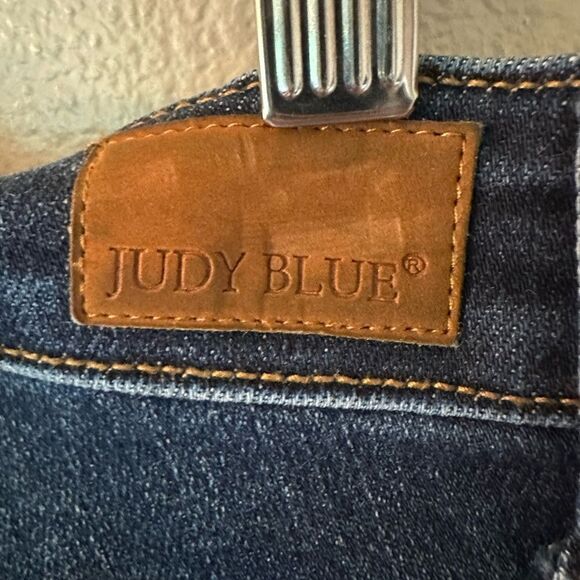 Judy Blue Slim Fit Distressed Stretch Denim Jeans Size 3 / 25 - Picture 5 of 6